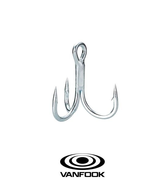 VANFOOK CT-80 TREBLE EXH SILVER 6P #4/0