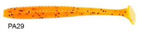 Lucky John S-Shad Tail 3.8'' (9.65 cm) 5P Silikon Yem PA29