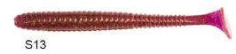 Lucky John S-Shad Tail 3.8'' (9.65 cm) 5P Silikon Yem S13