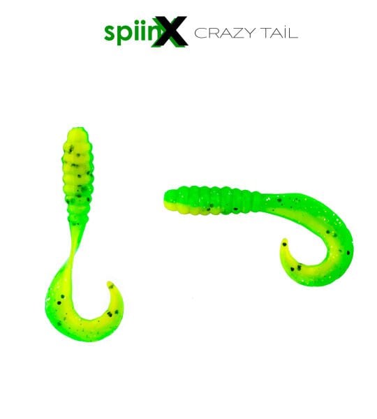 SPIINX CRAZY TAIL KUYRUK 7.5CM 10P GREEN DRAGON
