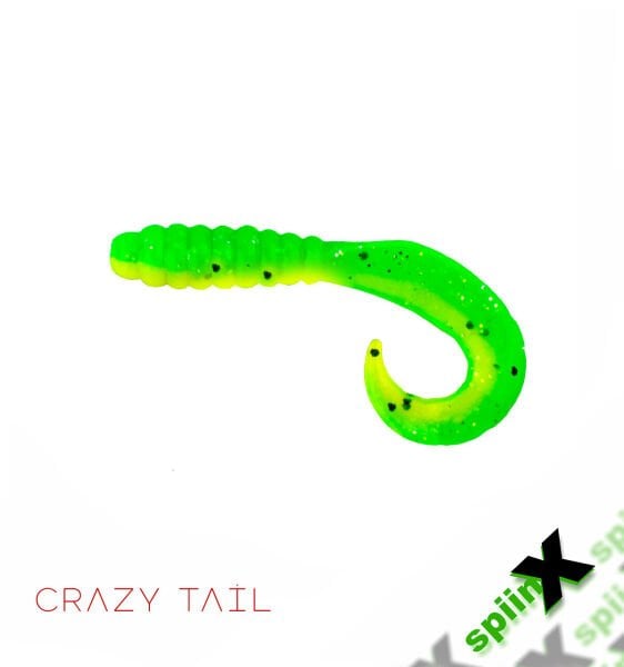 SPIINX CRAZY TAIL KUYRUK 7.5CM 10P GREEN DRAGON