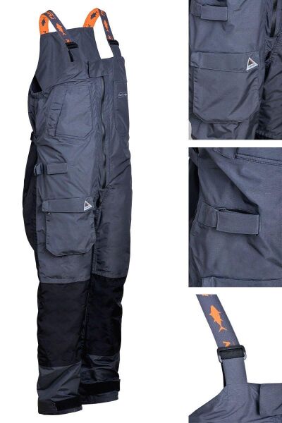 Fujin Storm Mont & Salopet Takım Black Grey