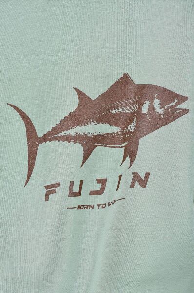 Fujin Tuna Hoodie Mint Sweatshirt Kadın