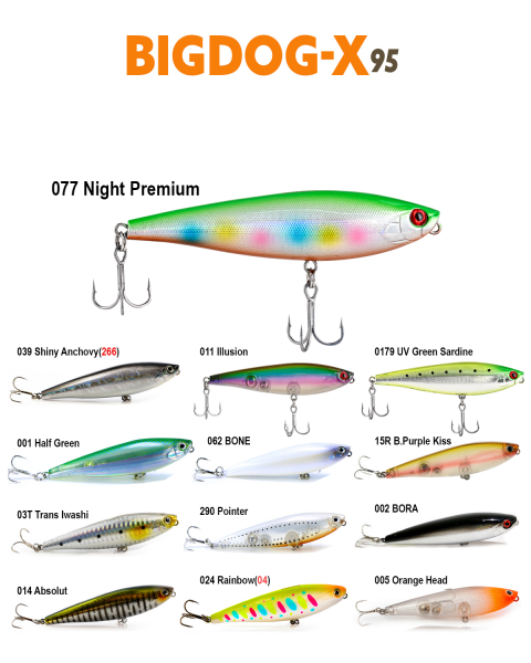 FUJIN Big Dog-x BDX-95SW Maket Balık