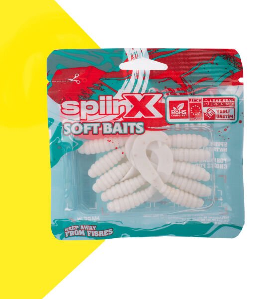 SPIINX CRAZY TAIL KUYRUK 7.5CM 10P WHITE