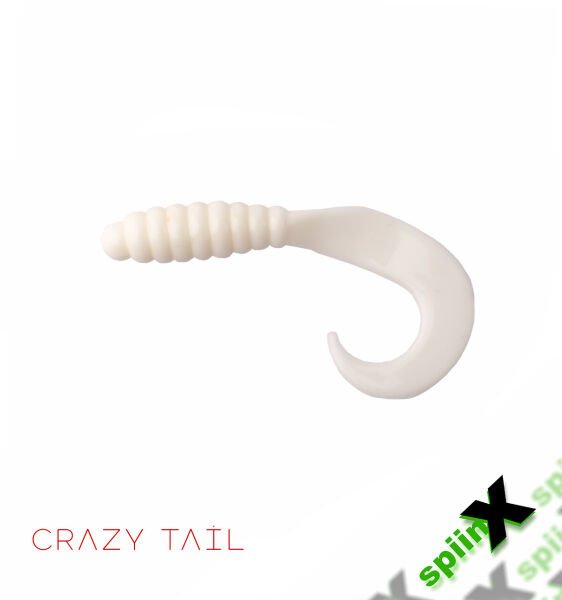 SPIINX CRAZY TAIL KUYRUK 7.5CM 10P WHITE