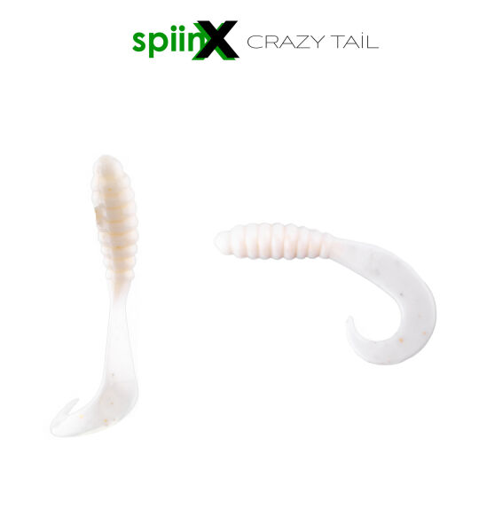 SPIINX CRAZY TAIL KUYRUK 7.5CM 10P BUKALEMUN WHITE