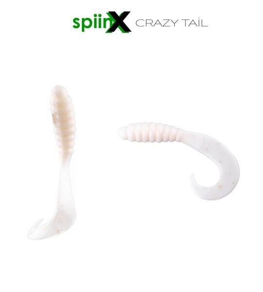 SPIINX CRAZY TAIL KUYRUK 7.5CM 10P BUKALEMUN WHITE