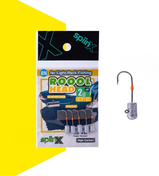 SPIINX ROOOL HEAD JIGHEAD HAM 2G #8 5P