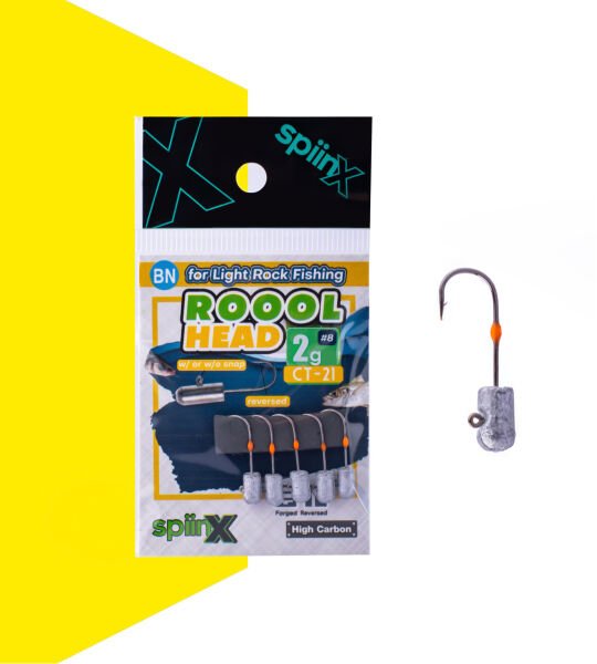 SPIINX ROOOL HEAD JIGHEAD HAM 2G #8 5P