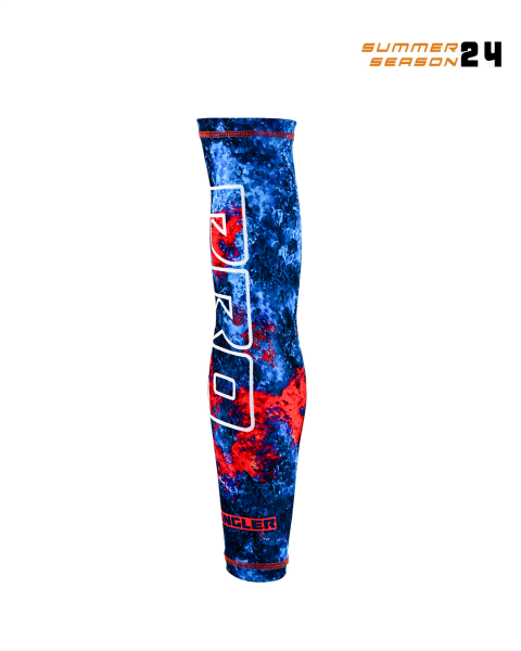 Fujin Pro Angler Arm Sleeve Kolluk Red Reef