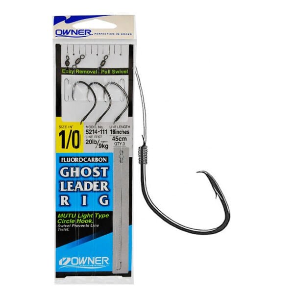 Owner 5214 Ghost Leader Mutu Circle Type Black Chrome