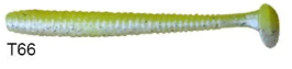 Lucky John S-Shad Tail 3.8'' (9.65 cm) 5P Silikon Yem T66