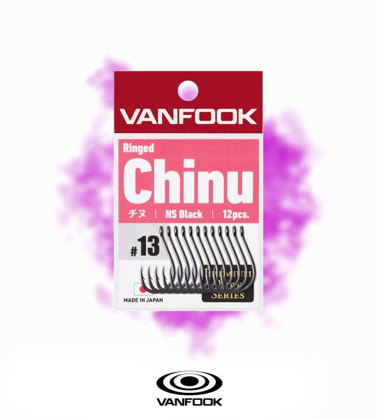 VANFOOK RINGED CHINU NS BLACK 6P #13