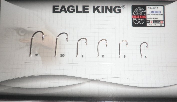 Eagle King 4617BZ Çapraz Kısa Pala Bronz İğne ( VMC 9284BZ ) 3/0