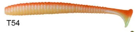 Lucky John S-Shad Tail 3.8'' (9.65 cm) 5P Silikon Yem T54