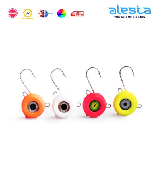 TENYA JIGHEAD 250G X6049 BEYAZ GLOW