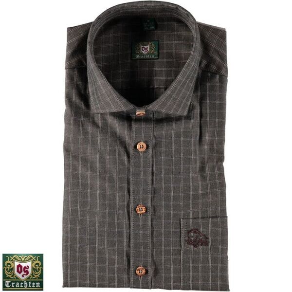 T. OS-Trachten Erkek Uzun Kollu Gömlek 37/38