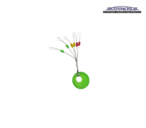 STOPER KAUÇUK RENKLİ 6'LI,50P L