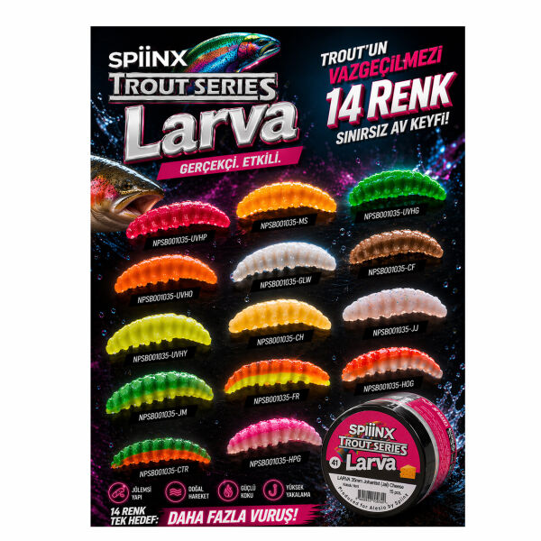 SPIINX LARVA 35MM 14P PEYNİR MUSTARD 44