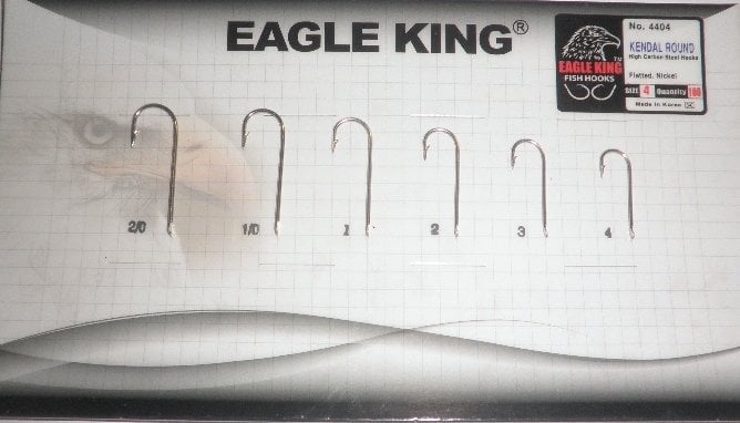 Eagle King 4404NI Düz Uzun Pala Nikel Çelik İğne ( VMC 9142NI ) 4