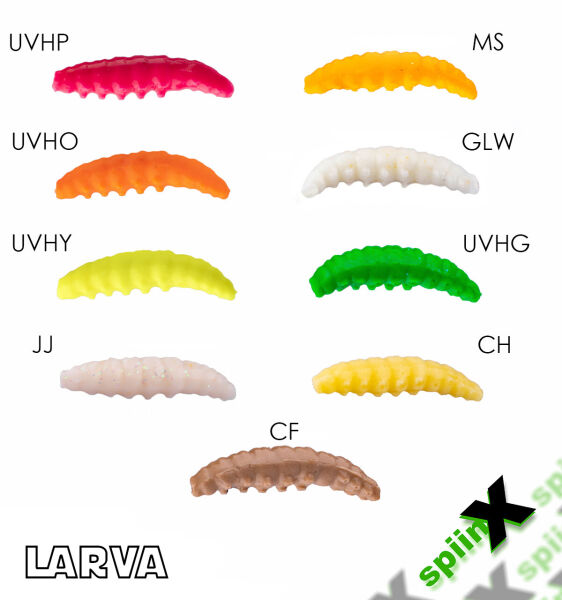 SPIINX LARVA 35MM 14P PEYNİR UV HOT GREEN 36