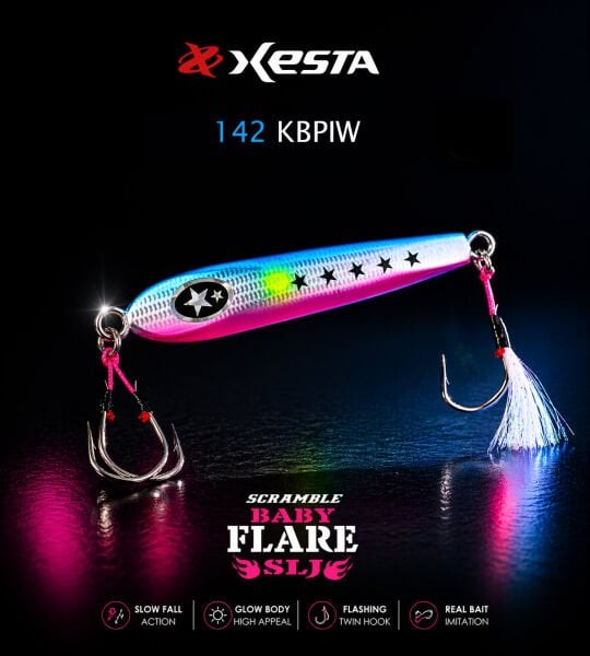XESTA SCRAMBLE BABY FLARE SLJ 30G JIG KBPIW