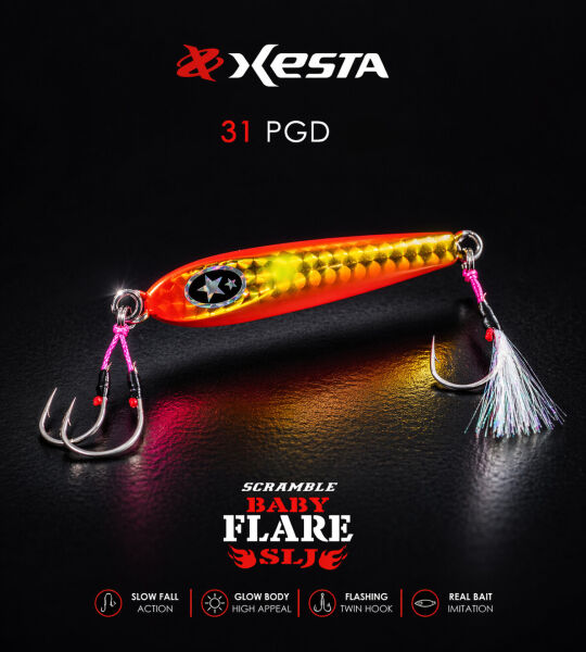 XESTA SCRAMBLE BABY FLARE SLJ 30G JIG PGD