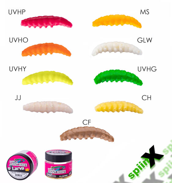 SPIINX LARVA 35MM 14P PEYNİR UV HOT YELLOW 18