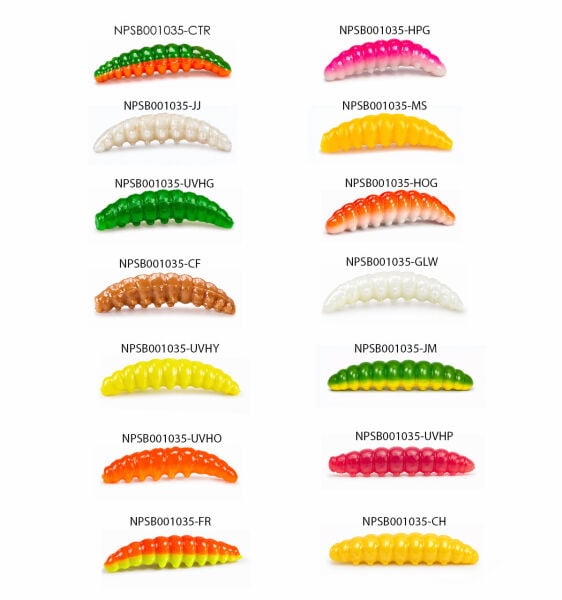SPIINX LARVA 35MM 14P PEYNİR UV HOT YELLOW 18