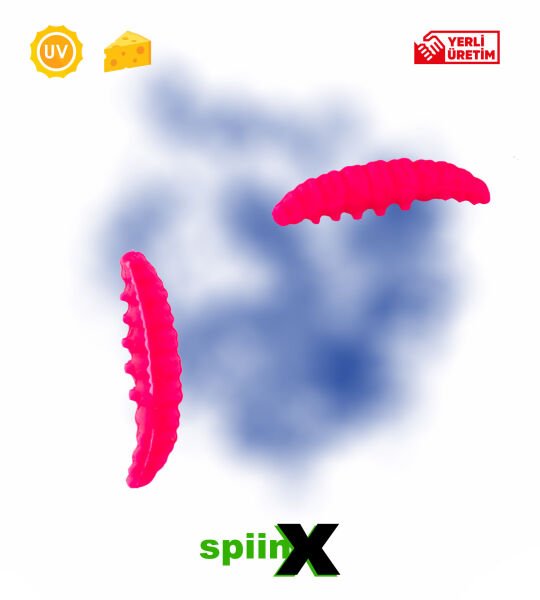 SPIINX LARVA 35MM 14P PEYNİR UV HOT PINK 56