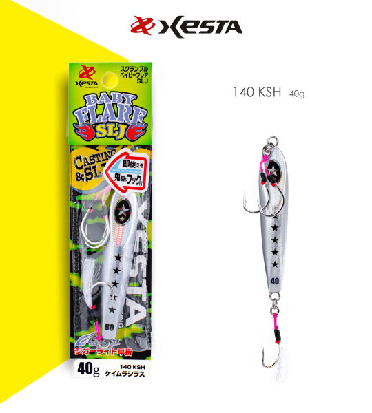 XESTA SCRAMBLE BABY FLARE SLJ 40G JIG KSH