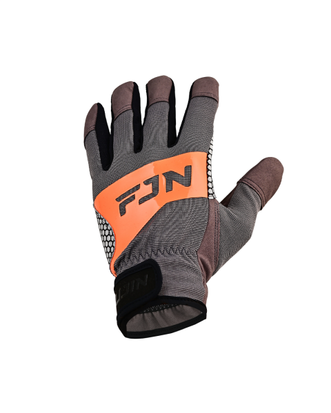 Fujin Pro Angler Trolling Gloves Grey
