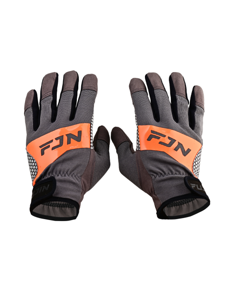 Fujin Pro Angler Trolling Gloves Grey