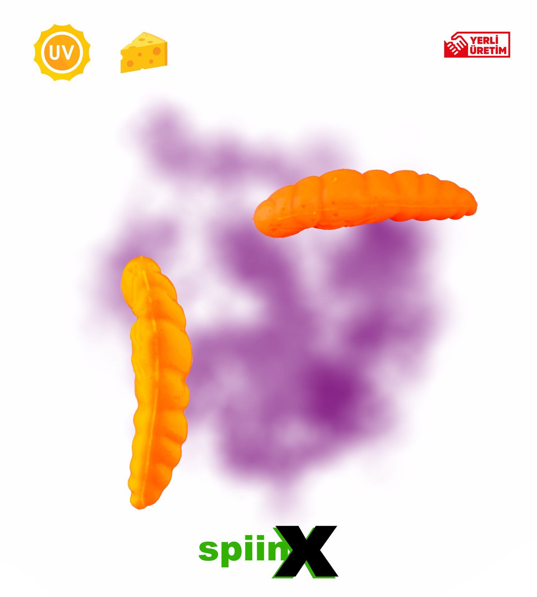SPIINX PUPA 35MM 12P PEYNİR UV HOT ORANGE 30