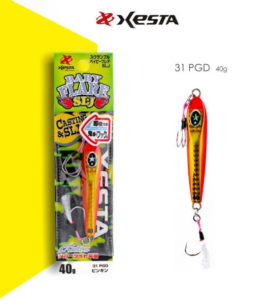 XESTA SCRAMBLE BABY FLARE SLJ 40G JIG PGD