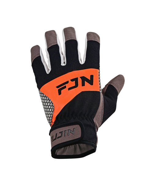 Fujin Pro Angler Trolling Gloves Black