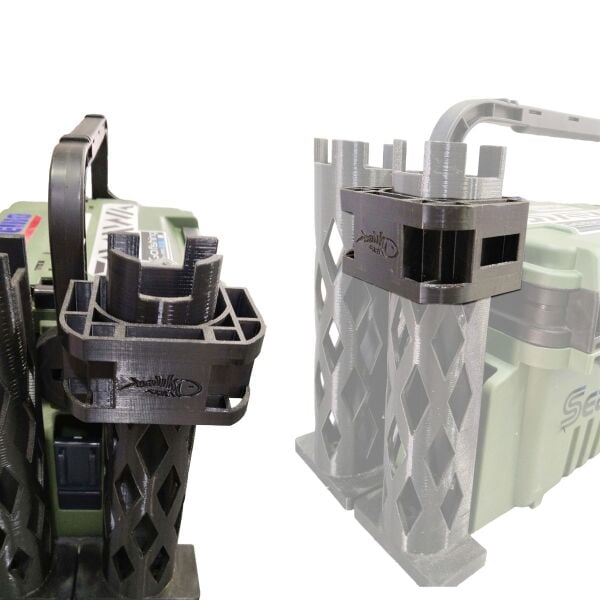 BALIKSAATİ ROD STAND MULTİ HOLDER - ÇANTA OLTA STANDI ÇOKLAYICI