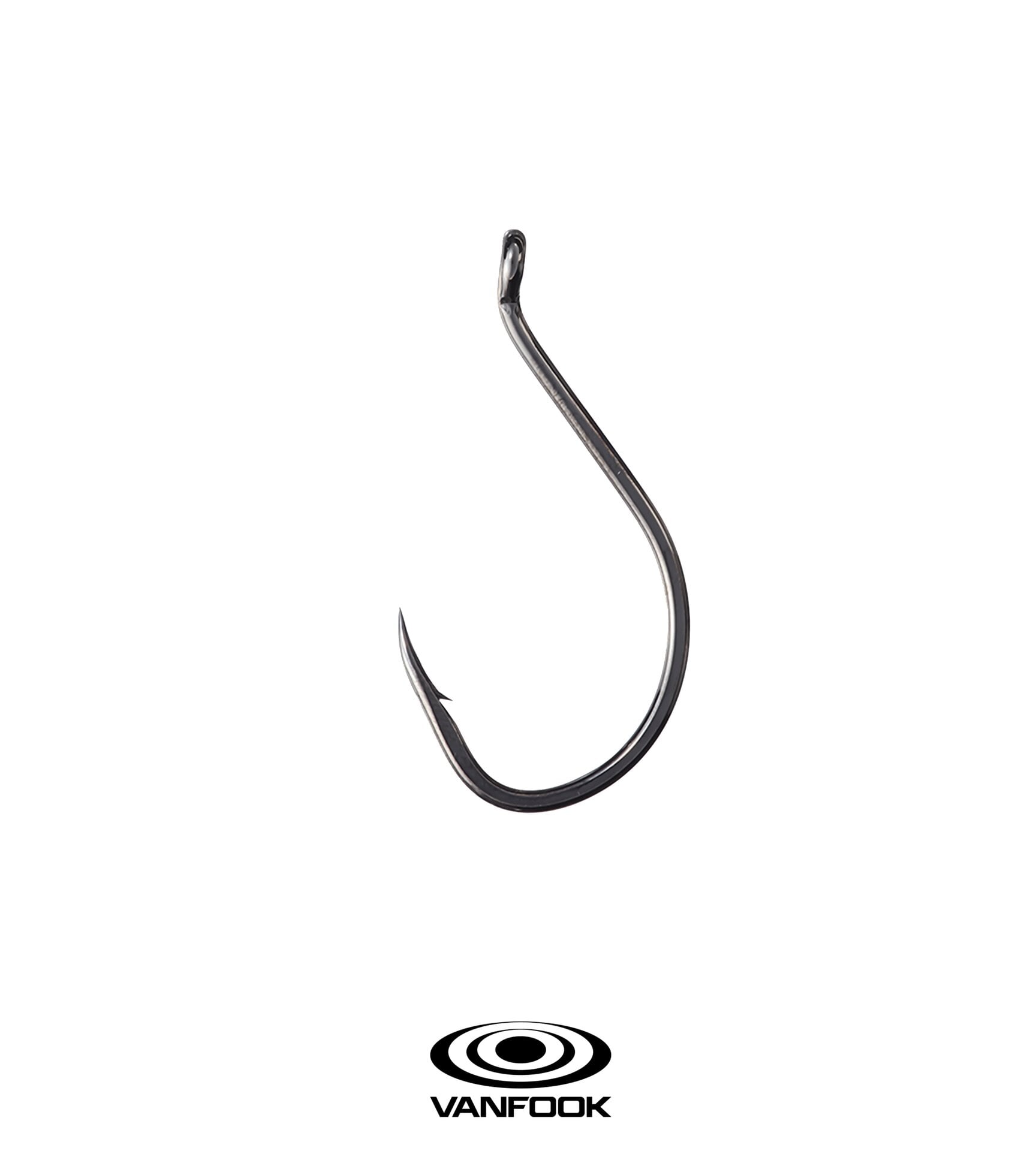 VANFOOK RINGED BEAK NS BLACK 4P #5/0