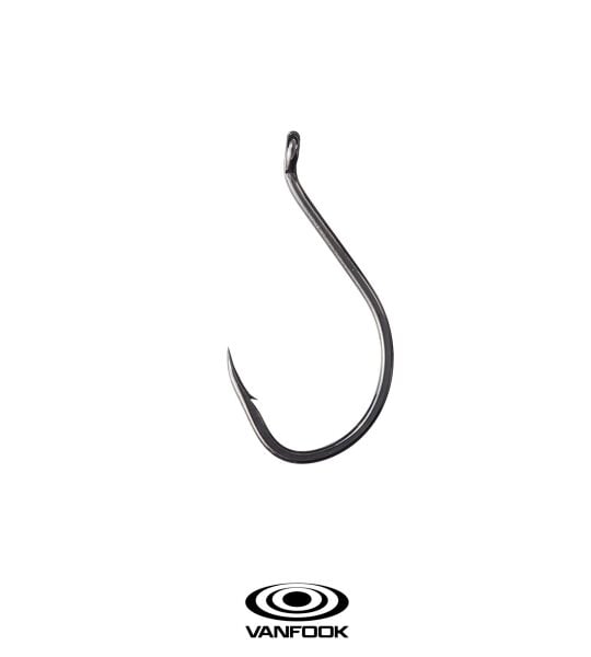 VANFOOK RINGED BEAK NS BLACK 4P #5/0