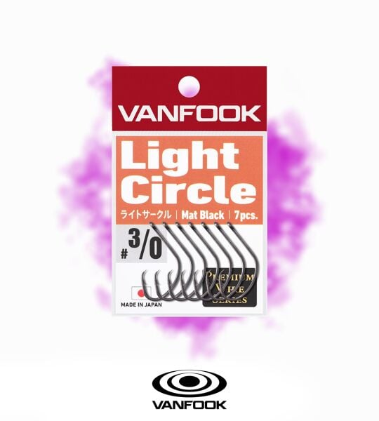 VANFOOK LIGHT CIRCLE NS BLACK 7P #3/0