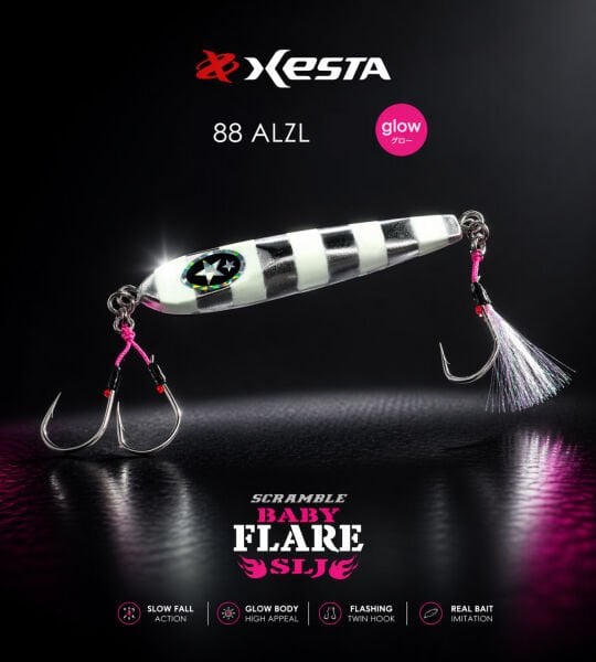 XESTA SCRAMBLE BABY FLARE SLJ 60G JIG ALZL