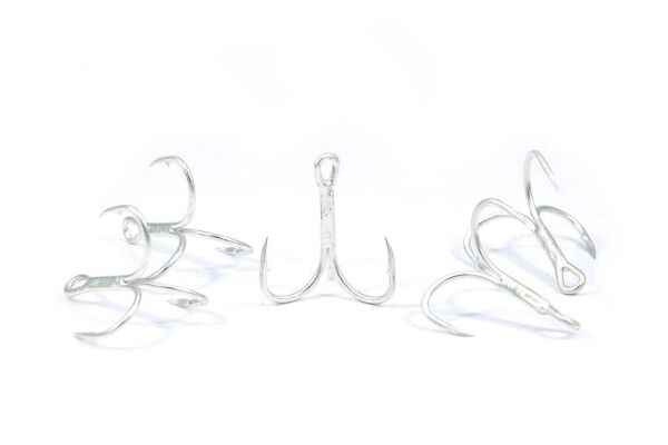 Fujin ST41 Üçlü Maket Balık İğnesi Nickel