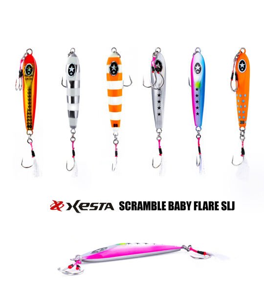 XESTA SCRAMBLE BABY FLARE SLJ 80G JIG KSH