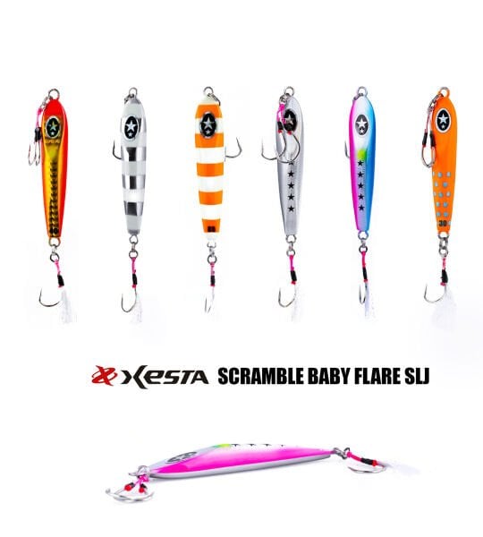 XESTA SCRAMBLE BABY FLARE SLJ 80G JIG ZLO