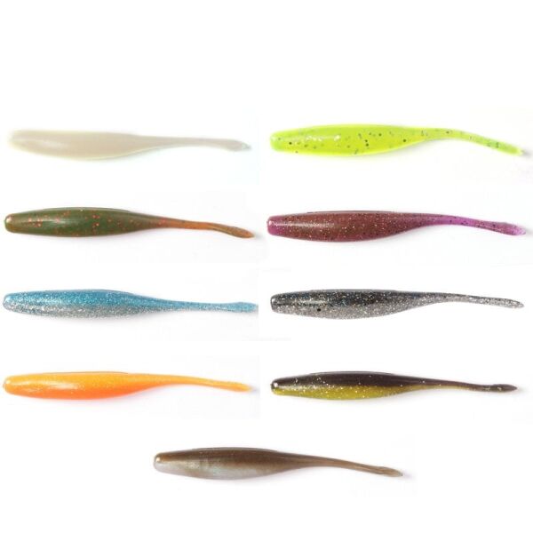 Lucky John Hama Stick 3.5'' (8.89 cm) 9P Silikon Yem T05