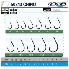 Owner 50343 Chinu White İğne