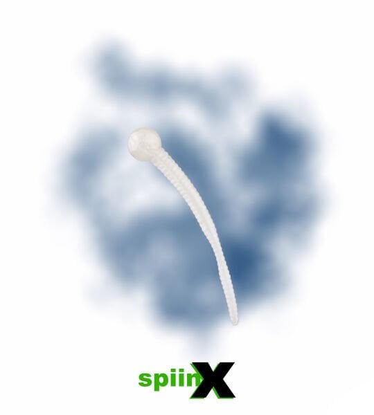 SPIINX MICE TAIL SİLİKON 8CM 12P GLOW PEARL WHITE