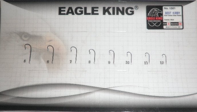 Eagle King 1501BL Çapraz Siyah Sinek İğne (VMC 9224BL) 12