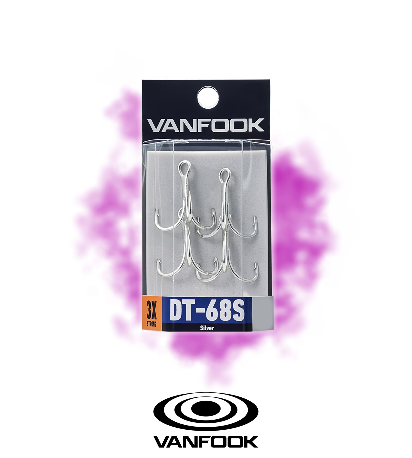 VANFOOK DT-68S TREBLE H SILVER 4P #2